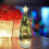 Mini Cedar Christmas Tree with LED Lights, 3 Pack Christmas Tree Decorative Night Light 5