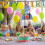 Rocket Piñata For Kids Space Birthday Party Outer Space Decor Game 8