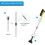 Extendable Long Ice Scraper, ABS Snow Brushes for Car SUVs Truck Windscreen Scraper Snow Shovel Windshield Scraper 19