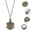 1Pièces De Vintage Tortoise Quartz 3