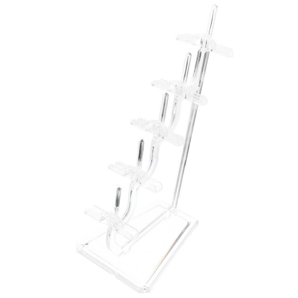 Ohphcall Acrylic Eyeglasses Frame Stand Clear Sunglasses Rack Display Organizer