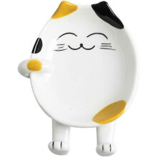 Cat Spoon Rest, Ceramic Cute Spoon Holder Rest for Stove Top, Cat Kitchen Accessories