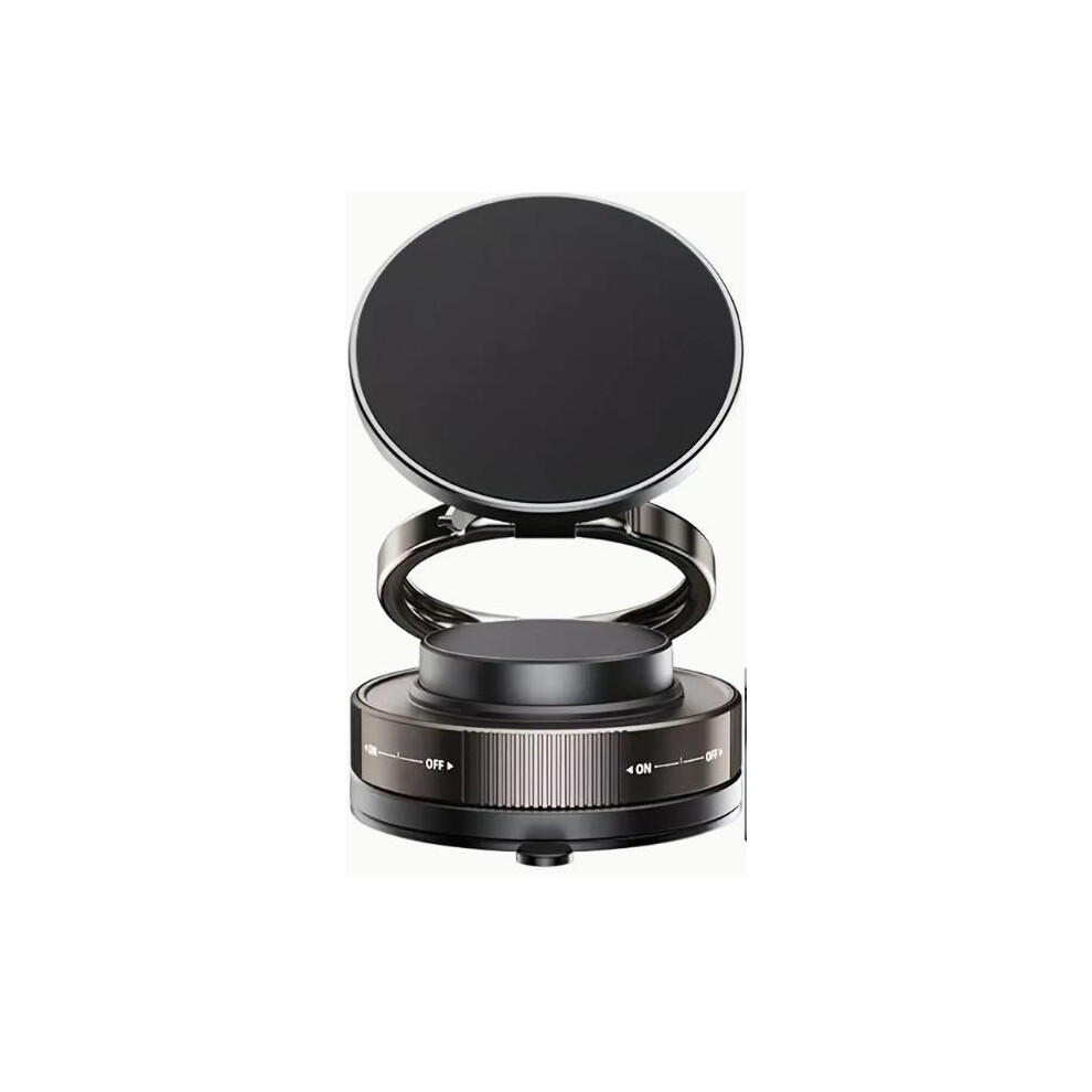 (Default) 360 Rotation Magnetic Phone Holder. Vacuum Magnetic Phone Holder, Foldable & Portable Phone Stand, Universal Smartphone Holder, 5031332485925