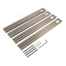 Circular Saw Rail Set Aluminum Alloy Stylish Back Plate Parallel Guide Rail System Erosion Resistant For Crafts