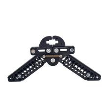 Compound Adjustable Lightweight Scissors Kick Stand Black