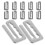 12Pcs Barber Metal Buckles Replacement Hook Adjusters 1