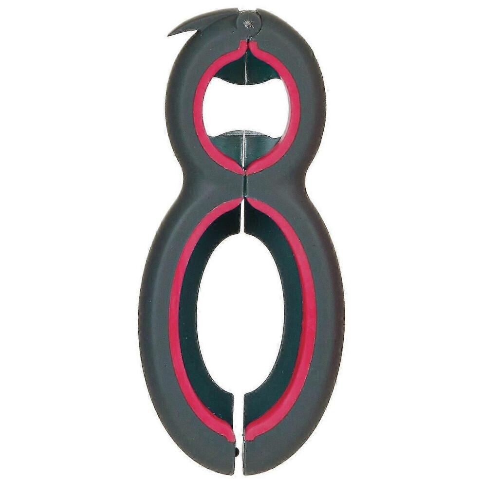 Multi-purpose progressive bottle opener; bottles, jars, ring-tight cans - ya