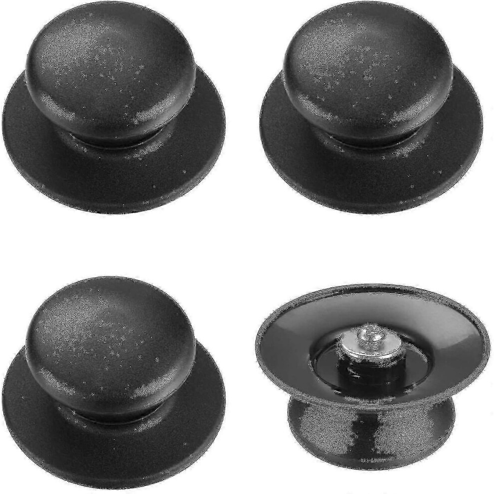 Pack Pot Lid Knobs, Universal Replacement Pot Lid Knobs, Cookware Knob Handle, Bakelite Circular Handle Knobs