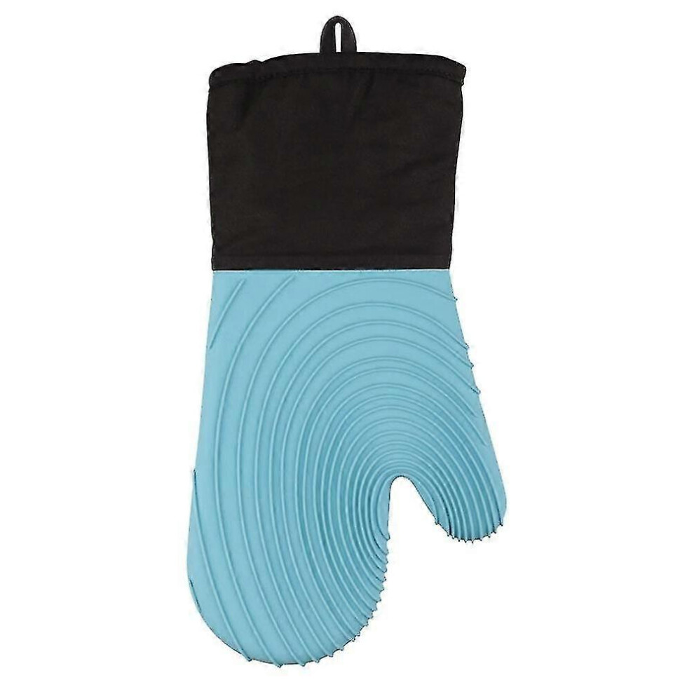 Oven gloves, fireproof gloves, silicone non-slip gloves, barbecue insulation mat, silicone gloves for cooking