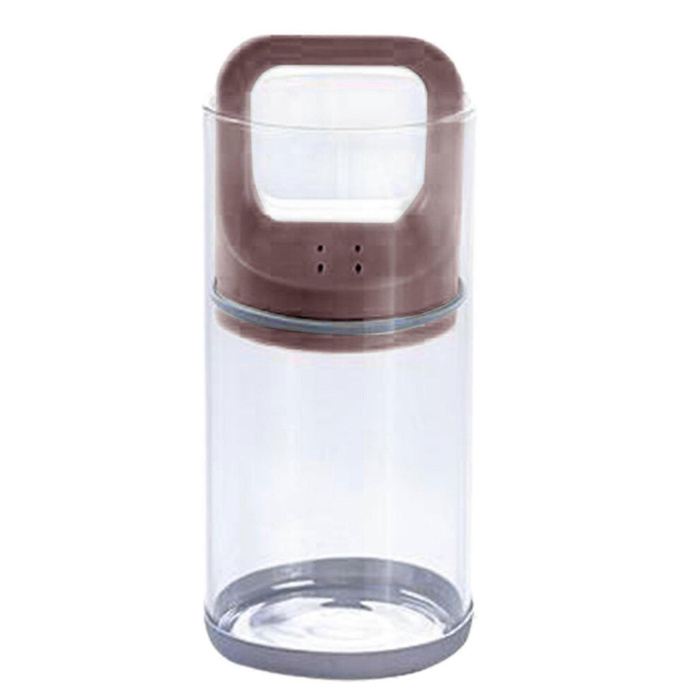 (S-Espresso) 600ml/1000ml Large Capacity Glass Airtight Food Container for Home