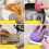 5-Pack Dual Action Microfiber Cleaning Sponge Refill Sponge Cleaning Scrub 11