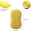 5-Pack Dual Action Microfiber Cleaning Sponge Refill Sponge Cleaning Scrub 10