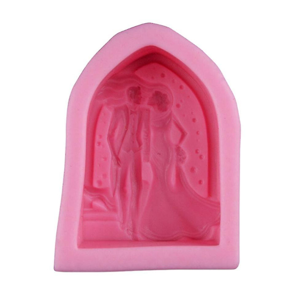 Chocolate Candy Molds, Couple Candy Molds, DIY Baking Molds, 3D Cake Molds, Silicone Baking Mold, 3D Bride and Groom Silicone Mold