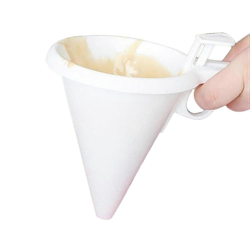 New Zhouba Batter Dispenser, Portable Non-Stick Plastic Funnel For Kitchen Chocolate Cupcakes