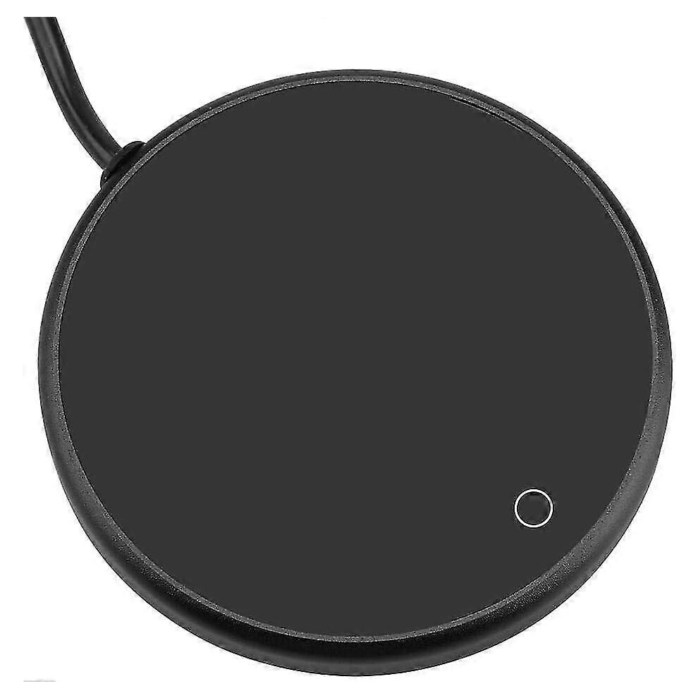 Aluminum Electric Mug Warmer, Coffee Warmer, Beverage Warmer For Office Or Home, Tea And Water Warmer (Black) Black