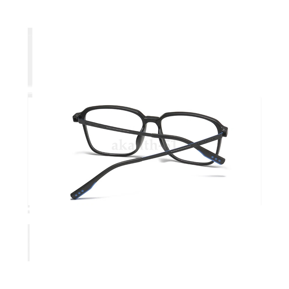 Blue/Light (Transparent, +4.00 Strength) Photochromic Progressive Multifocal Reading Glasses Men Anti Glasses +1.0 2.0 2.5 3.0 3.5 4.0