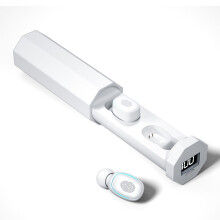(White) Kabellose Bluetooth-Ohrhörer Noise-Cancelling TWS Sport Weiß