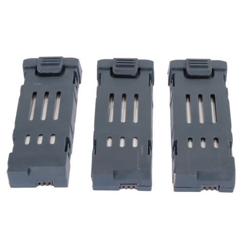 3pcs 3.7V 600mAh UAV Lithium Battery Quadcopter with Charging Cable 1