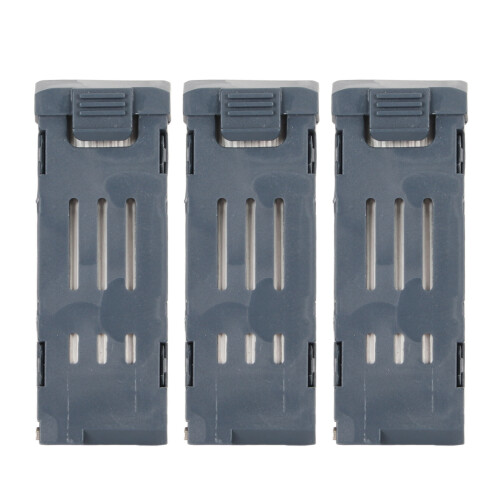 3pcs 3.7V 600mAh UAV Lithium Battery Quadcopter with Charging Cable 2