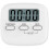 Kitchen Timer,Digital Kitchen Timer Magnetic Countdown Stopwatch Timer with Loud Alarm, Big Digit, Back Stand, Hanging Hole for Cooking, Shower 3