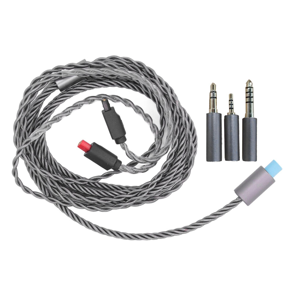 4 Core Plated Copper Cable 3.5Mm 4.4Mm Ath Im04 Im03 Im02 Im01 Silver 609610400103
