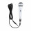 (White) Wired Microphone 6.35mm Jack Clear Sound Dynamic Vocal Mic 1