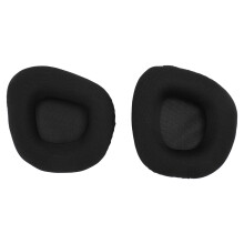 (Gray Mesh) 2x Noise-Isolation Kunstleder-Ohrpolster für Corsair Void Schwarz
