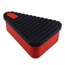 1-Piece Pizza Organiser Box, Space-Saving, Reusable, Red, Pizza Storage Container, Kitchen Organizer
