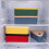 1-Piece Pizza Organiser Box, Space-Saving, Reusable, Red, Pizza Storage Container, Kitchen Organizer 3