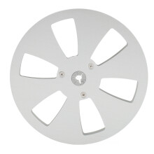 1/4" 7" leere Aluminium-Kassettenrolle 6-Loch für Reel-to-Reel