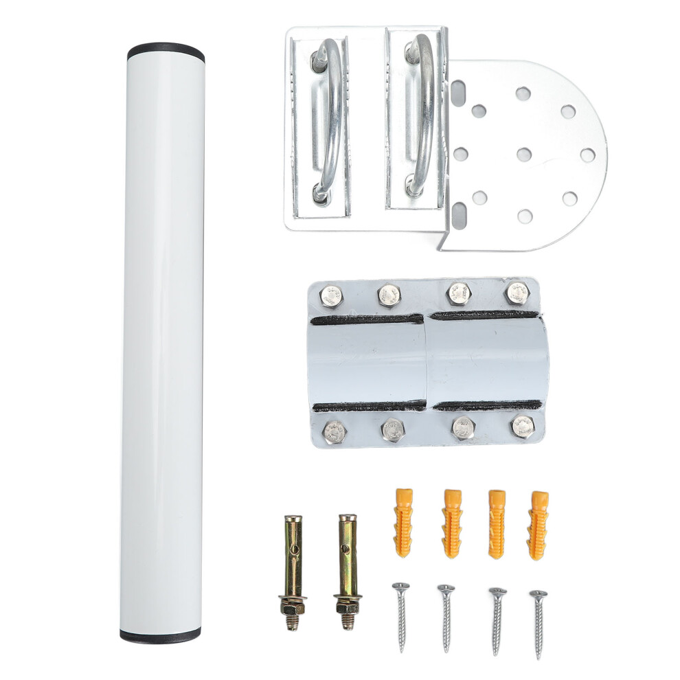 Starlink Satellite Internet Mount Universal Weatherproof Wall Roof White 609610390862