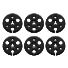 (Black) Band-zu-Band-Controller NAB-Hub Ersatz für 1/4 Zoll 7 Zoll Schwarz