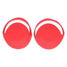 (White) 2x Silikon-Ohrpolster für Sony WH-1000XM4/XM3, Rot