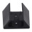 Satellite Ethernet Adapter Mount Black ABS Wall Bracket for StarLink 3
