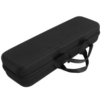 Hair Straightener Hard Case Thickened Black Nylon EVA Waterproof