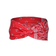 Headbands for Women, Wide Boho Headband Floral Hairband Head Scarfs Elastic Flower Turbans for Women Girls Yoga Sport Fitness