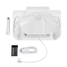 (White) VR-Ladestation USB-C, Schnellladung für 2 Meta Quest 3-Akkus