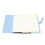 A5 Notizbuch 100 Seiten blau mit Lesezeichen 3