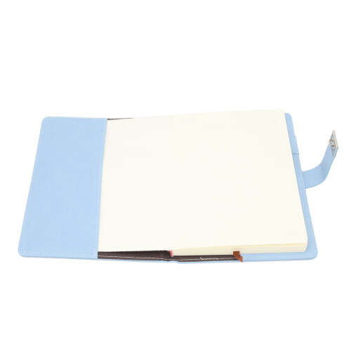 A5 Notizbuch 100 Seiten blau mit Lesezeichen 2