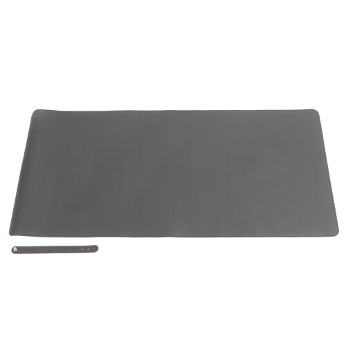Double Sided Large Mouse Pad 31.5x15.7in Waterproof PU Leather 1