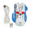 (White) Gaming Mouse 2.4G Wired Bluetooth 3 Mode 5 DPI RGB Light White 1
