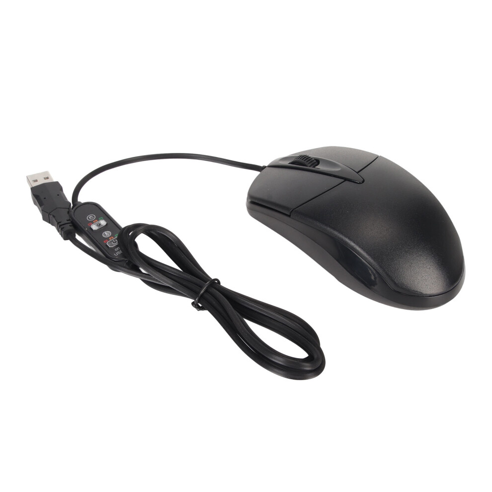 Heated Mouse Pad Adjustable Temp 1600Dpi Usb For Office Laptop 609610408239