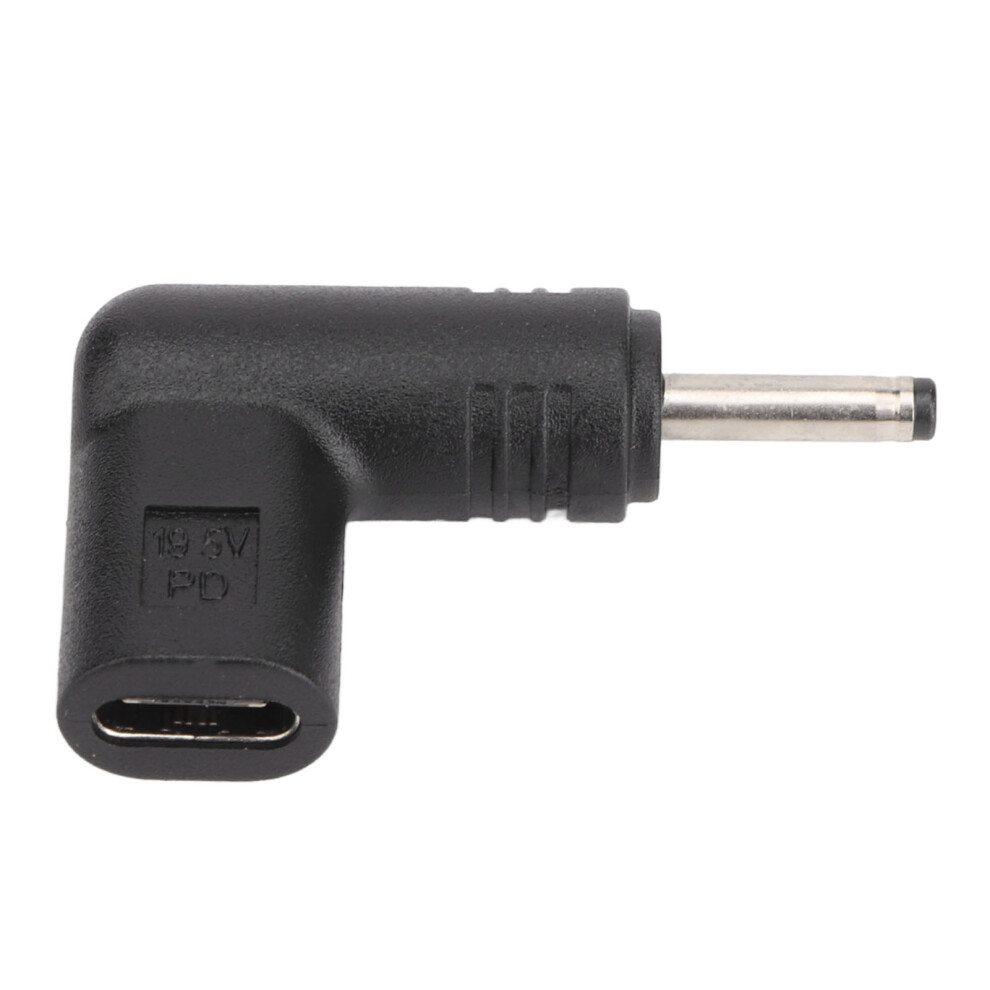 100W Pd Usb C Female To Dc 18.5-20V 3.0X1.1mm 90 Angled Adapter 609610400288