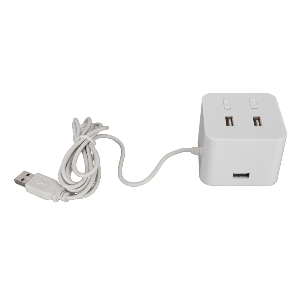 Usb 2.0 Hub 4 Ports 480Mbps Docking Station For Laptop Desktop 609610396963