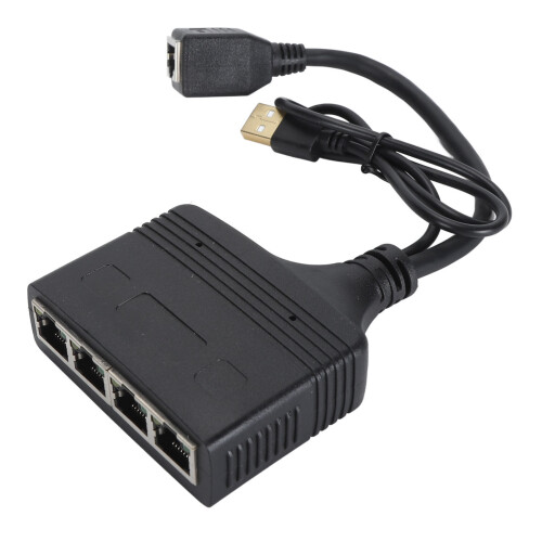 1-4 Gigabit-Ethernet-Splitter 1000Mbps RJ45 Cat8-5e 1