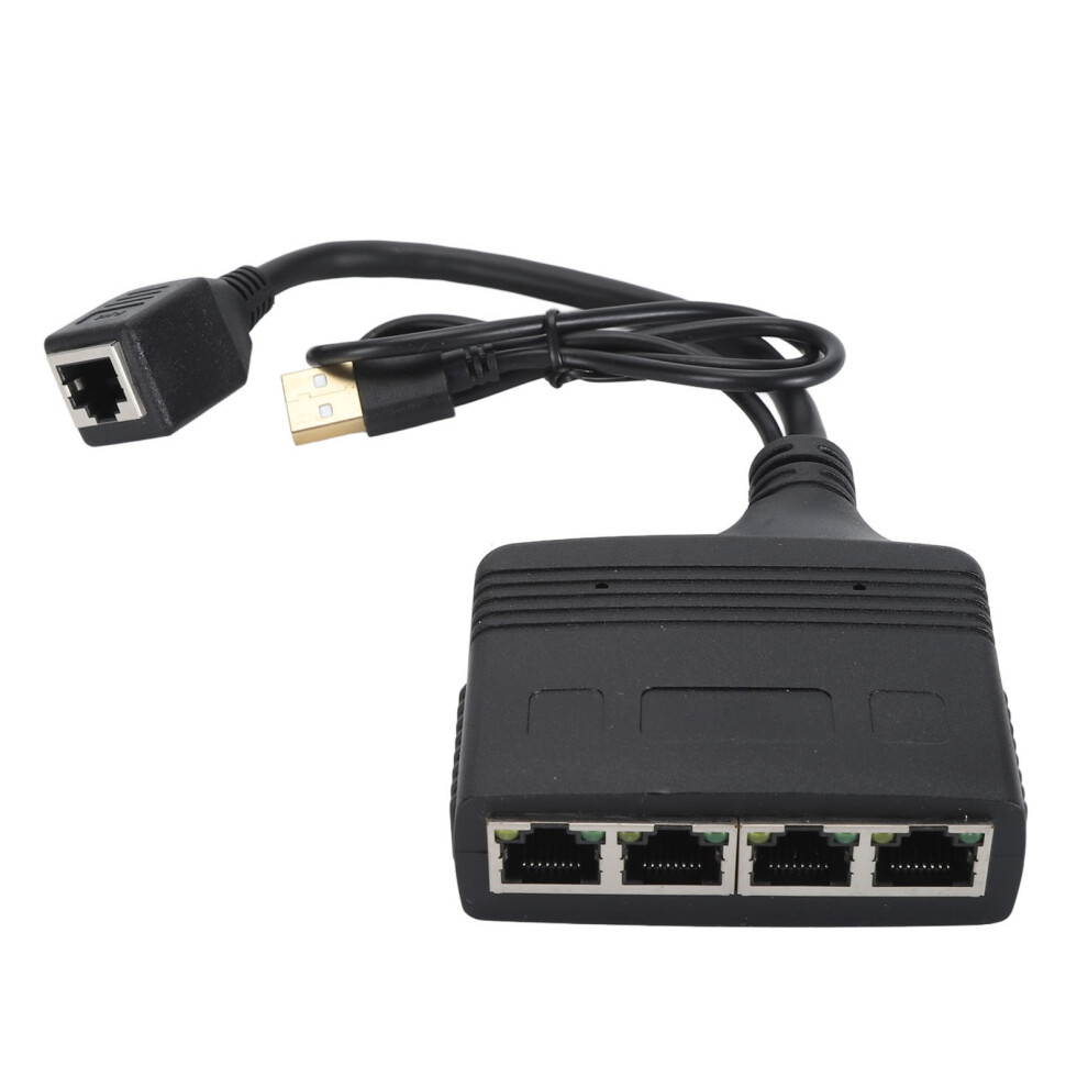 1-4 Gigabit Ethernet Splitter 1000Mbps Rj45 Cat8 Cat7 Cat6 Cat5 Cat5e 609610393146