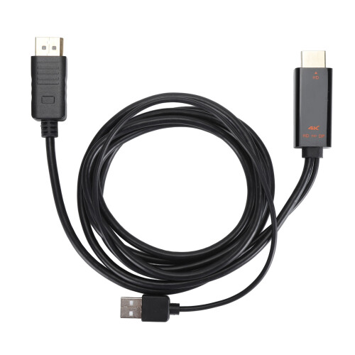 HD Multi-Interface to DisplayPort Adapter 4K 5.9ft Plug and Play