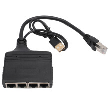 Ethernet-Splitter 1-in-4 RJ45 1000Mbit/s Goldplattiert