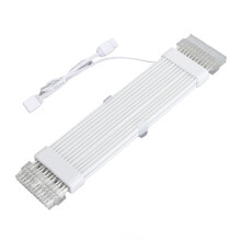 24 Pin RGB Power Extension Cable 18AWG Silver Wire 265mm
