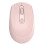 (Pink) Wireless Mouse 2.4GHz Bluetooth USB Optical 1600DPI Ergonomic Pink 1
